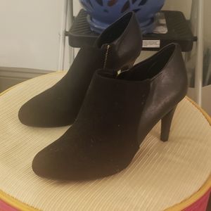 Black booties. Size 8.5. Used -Fair